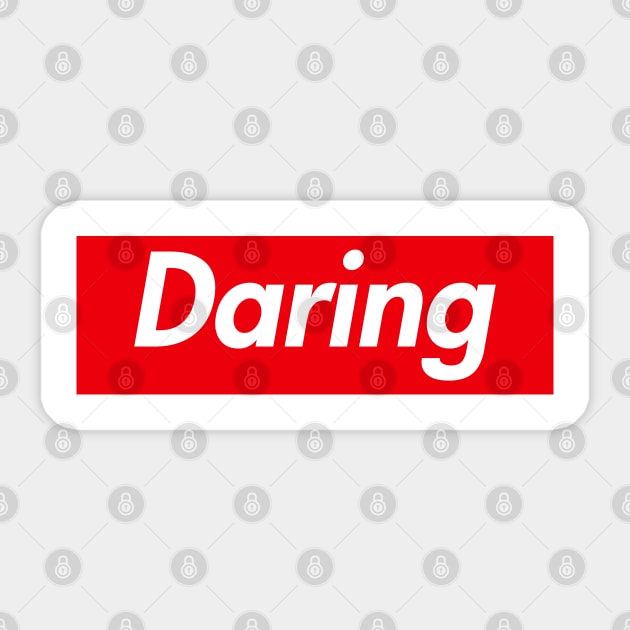 Daring Mindset Sticker by jtranphoto